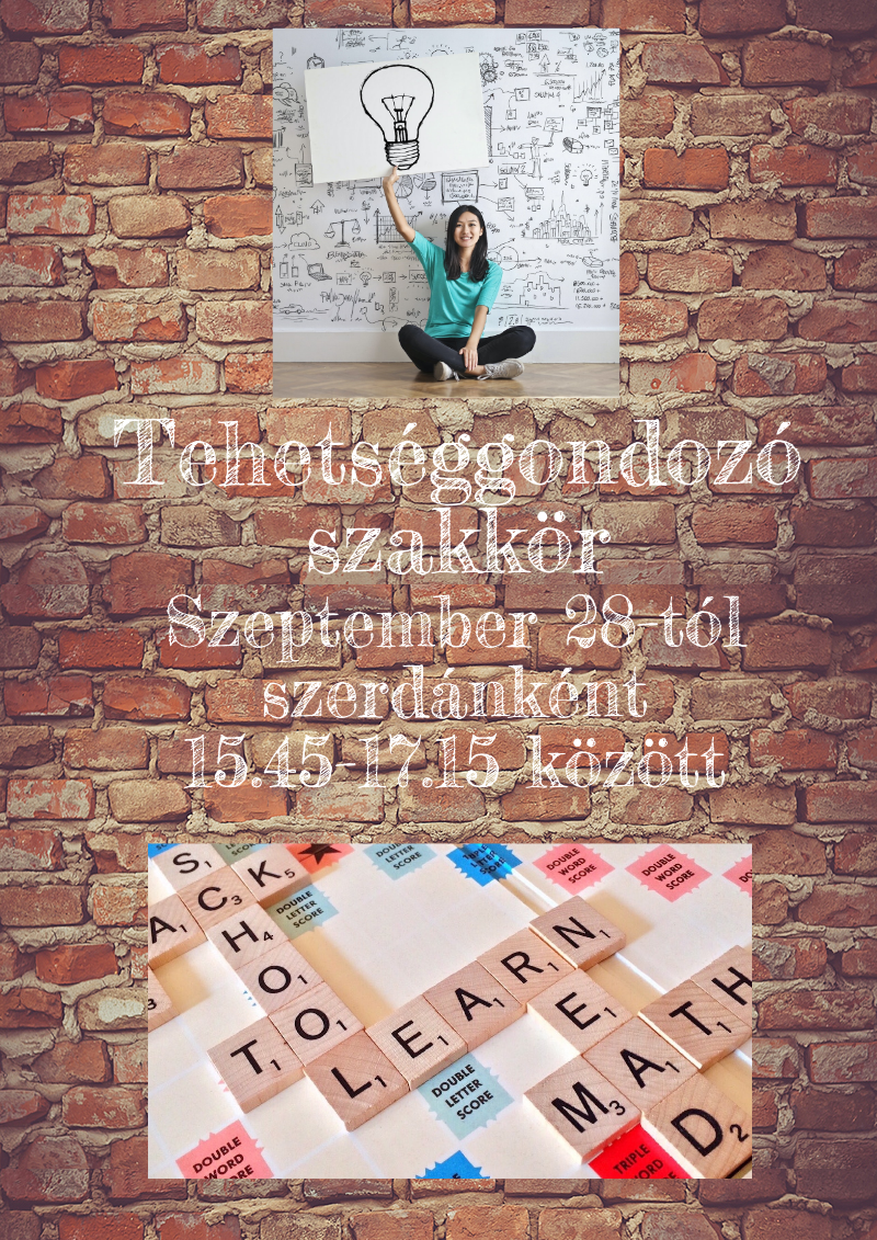 Tehetséggondozó szakkör