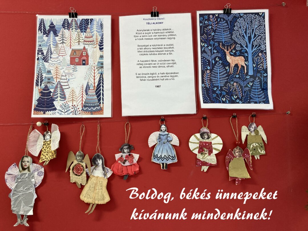 Boldog ünnepeket!